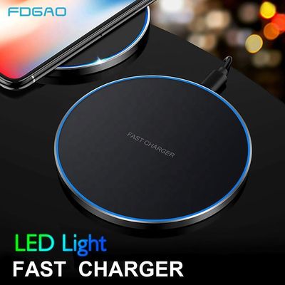 Aluminium legering Samsung Fast Qi Wireless Charger Pad 10w Mobile