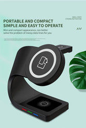 Intelligente magnetische 4 in 1 snelle oplader 10W multifunctie Voor Android
