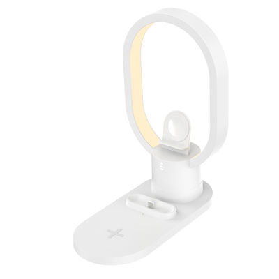 LED-magnetische multifunctionele draadloze oplader Iphone Airpods Gebruik van het horloge