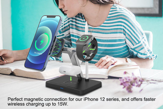 Qi-telefoonstand met draadloos opladen