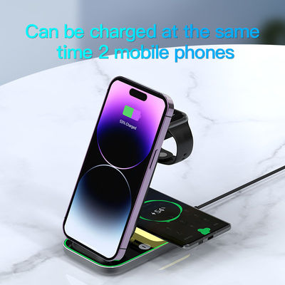 4 in 1 magnetische Qi draadloze oplader Dock kortsluiting Universal