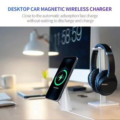 Multifunctionele 3 in 1 opvouwbare draadloze oplader, Iphone magnetische oplader 10W