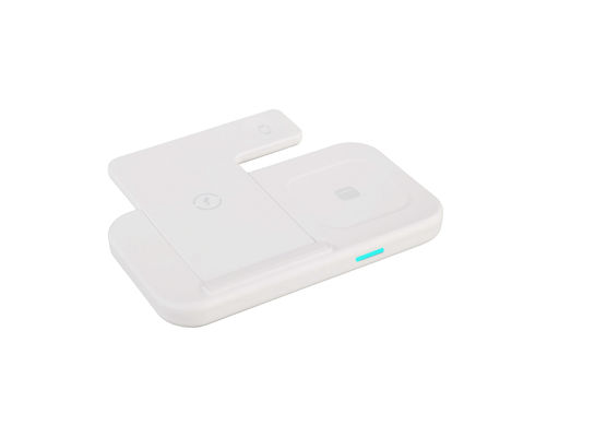 Compatibele multifunctionele draadloze oplader, PC materiaal Qi draadloze oplader