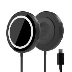 Overstroom 3 in 1 Apple Charging Station, Magnetische snelle draadloze oplaadpad