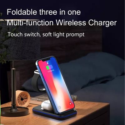 Snelle stroomvoorziening 4 In1 Magnetische draadloze opladers Station Qi Apple opladen