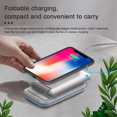 Snelle stroomvoorziening 4 In1 Magnetische draadloze opladers Station Qi Apple opladen