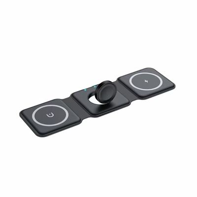 Magnetische Samsung Qi Charging Stand, 3 in 1 vouwbaar draadloos oplader 15w