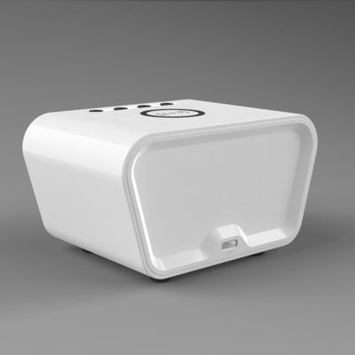 3 in 1 snelle Qi draadloze oplader klok 15w voor mobiele telefoons