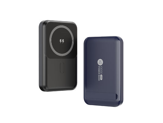 Magnetische Black Backup Phone Chargers 1000mAh ROHS gecertificeerd