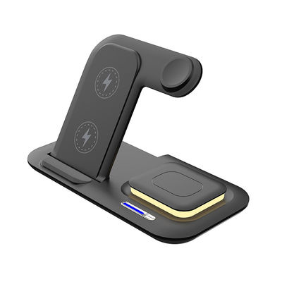 ABS Magnetische Qi Fast Charge Draadloos opladen Dock 9V Voor Apple