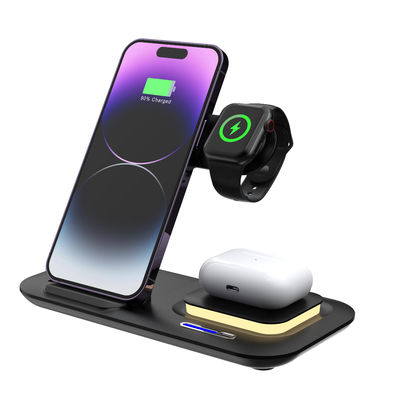Meerdere apparaten Qi draadloos oplader Dock Stand 267g Voor mobiele telefoon