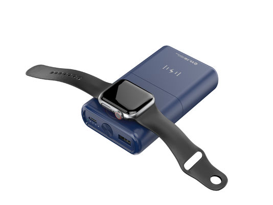 Witte ABS back-up powerbank, Apple Watch batterijpakket 63 mm breed