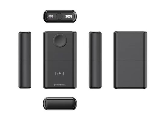 Witte ABS back-up powerbank, Apple Watch batterijpakket 63 mm breed