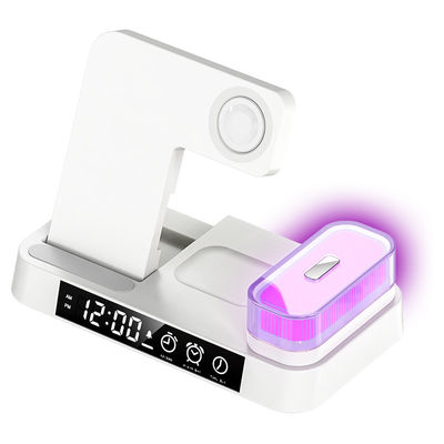 Geactiveerd Qi draadloos oplaadstation RGB over temperatuur bescherming Apple gebruik