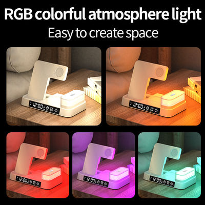 Geactiveerd Qi draadloos oplaadstation RGB over temperatuur bescherming Apple gebruik